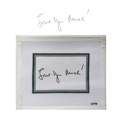 5 x 7 Handwriting Keepsake