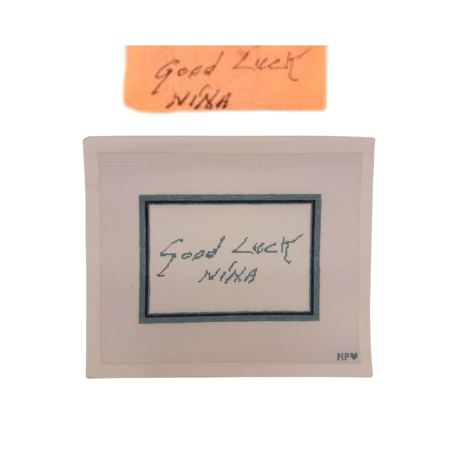 5 x 7 Handwriting Keepsake