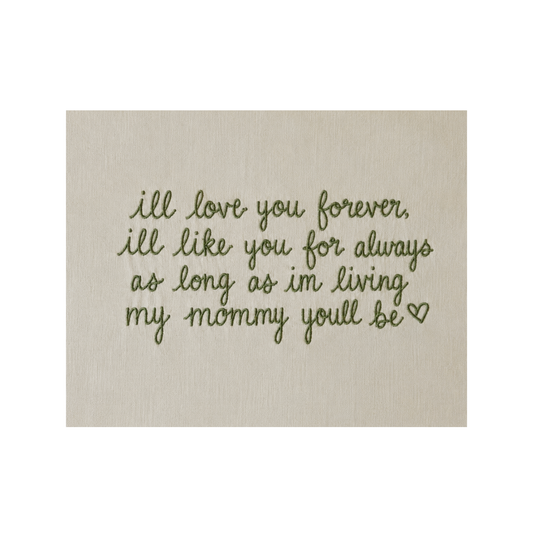 Handwritten Embroidery- Fabric Only
