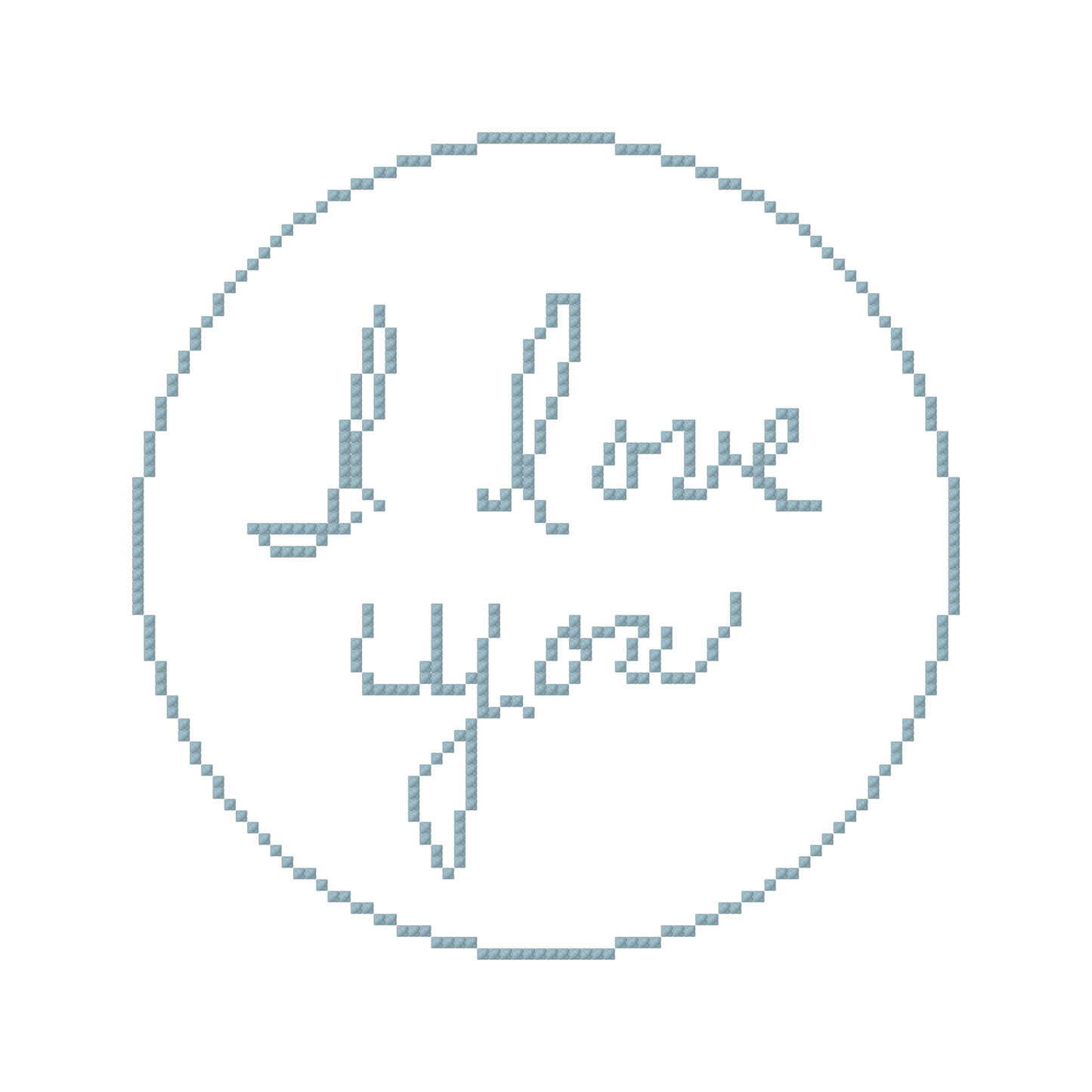 4 inch Handwriting Round- Chart