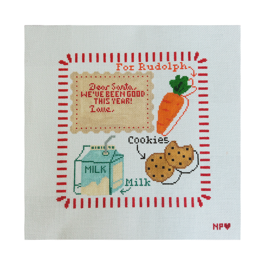 Santa's Cookie Plate