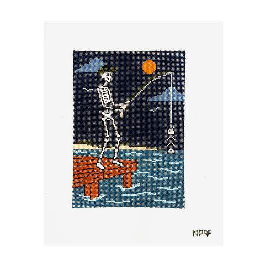 Fishing Skeleton
